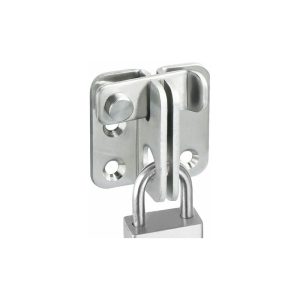 Modou - Cerradura de puerta corredera Candado Pasador Cerradura de puerta Pestillo Cerradura de hebilla Gancho antirrobo