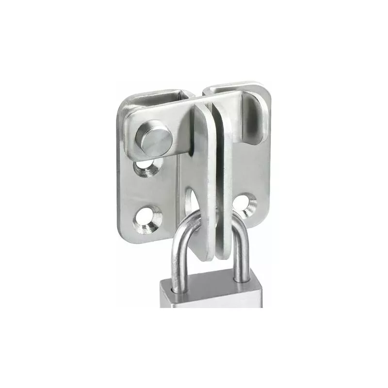 Modou - Cerradura de puerta corredera Candado Pasador Cerradura de puerta Pestillo Cerradura de hebilla Gancho antirrobo