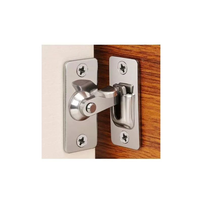 Modou - Cerradura de puerta de acero inoxidable de ángulo recto de 90 grados dopa para puertas de madera de valla y puertas corredizas de ventanas barato