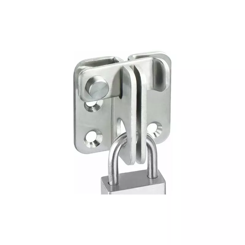 Modou - dopa Cerradura de puerta corredera Candado Cerrojo Cerradura de puerta Pestillo Hebilla Cerradura Gancho antirrobo