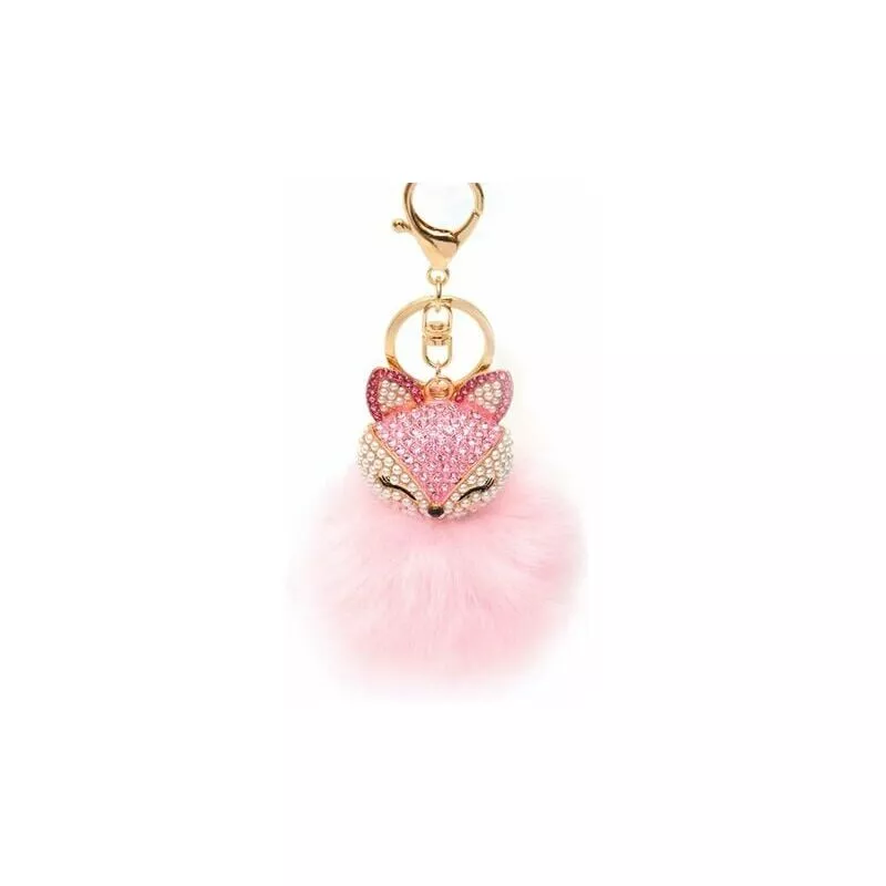 Modou - mdnvn Rhinestone Charm Fox Borla Llavero lmly barato