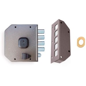 Moia - Cerradura R/632 Golpe/Llave Marron Izquierda - Martelé barato