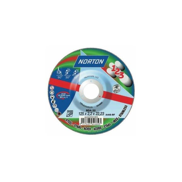 Norton - Disco Corte Acero Plano 3003.532 Industrial Barato