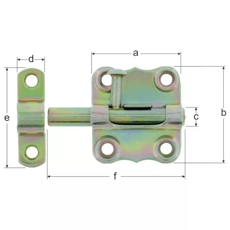 OI - Cerrojo Typ 160/K2ZA/40 mm barato