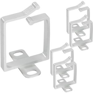 Pack de 5 anillas guíacables para rack 19 de 45 x 60 Blanco - Rackmatic barato