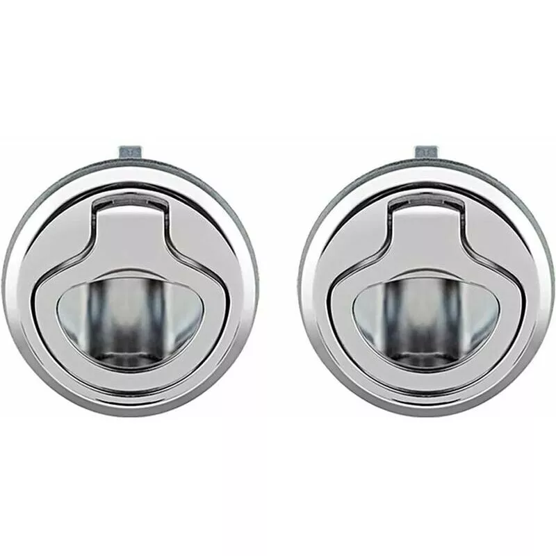 Pestillo de escotilla al ras de aleación de zinc de 2 uds