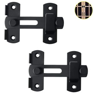 Pestillo de puerta Candado de acero inoxidable Cerradura de puerta Cerradura de puerta pequeña Cerradura de puerta de baño Ventana Cerradura de barato