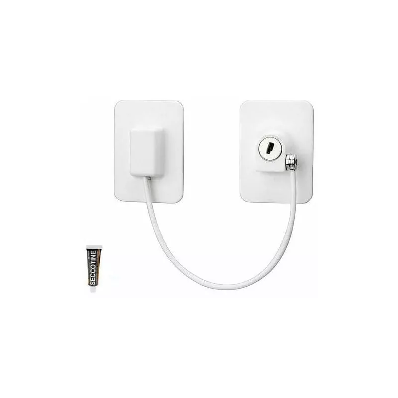 Pestillo de ventana sin perforaciones