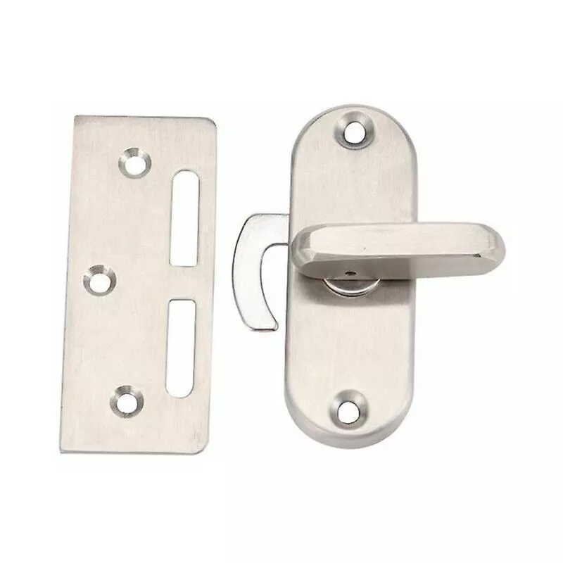 Pestillo y perno - Cerradura de puerta corrediza de acero inoxidable con giro de 90 grados Cerradura de leva Cerradura de puerta curva Hebilla barato
