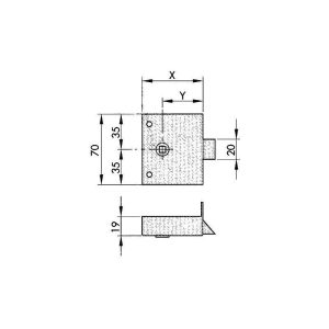 Picaporte 812-50 barato
