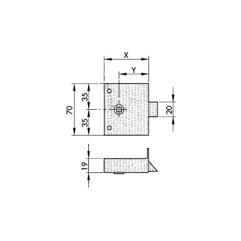 Picaporte 812-50 barato