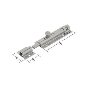 Pie Porte Lock Hapor 130x40mm.Elox V2A barato