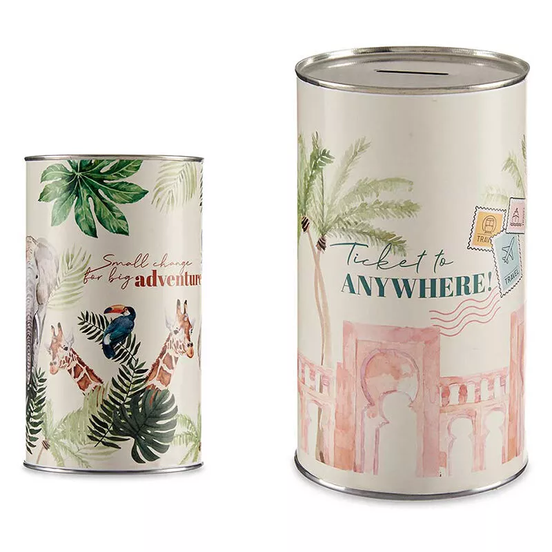 Pincello - hucha metal 10x17