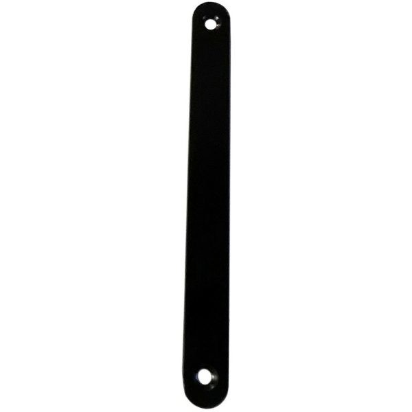 Placa frontal simple para cerradura de embutir "KLOSE besser" Negro barato