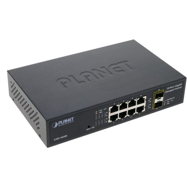 Planet 10 Gigabit web switch 10/100/1000Mbps 8xUTP + 2xSFP - Rackmatic barato