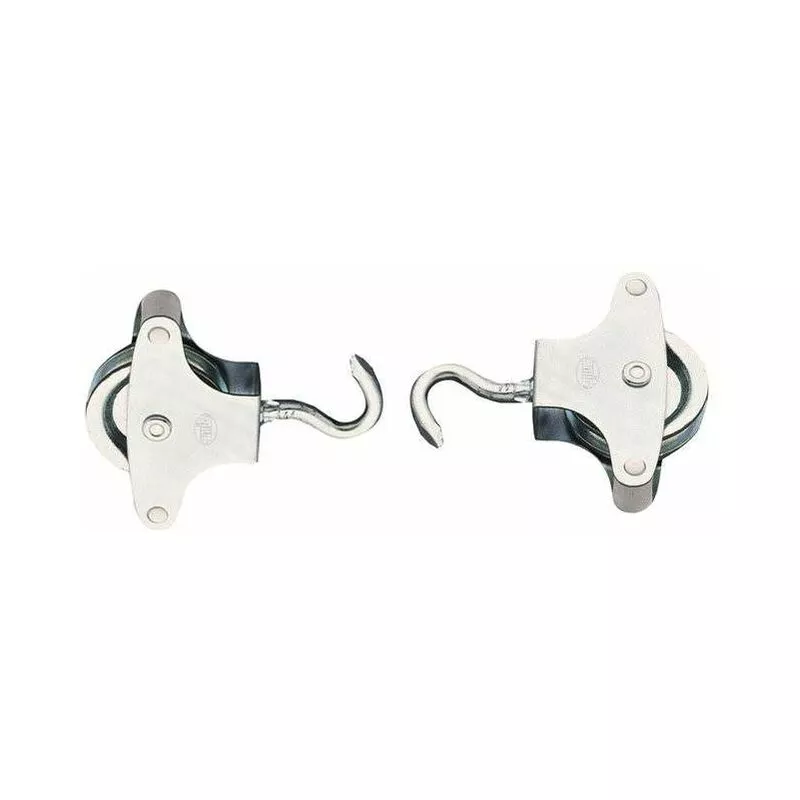 Polea tender .6 metal gancho - 2 u - Amig barato