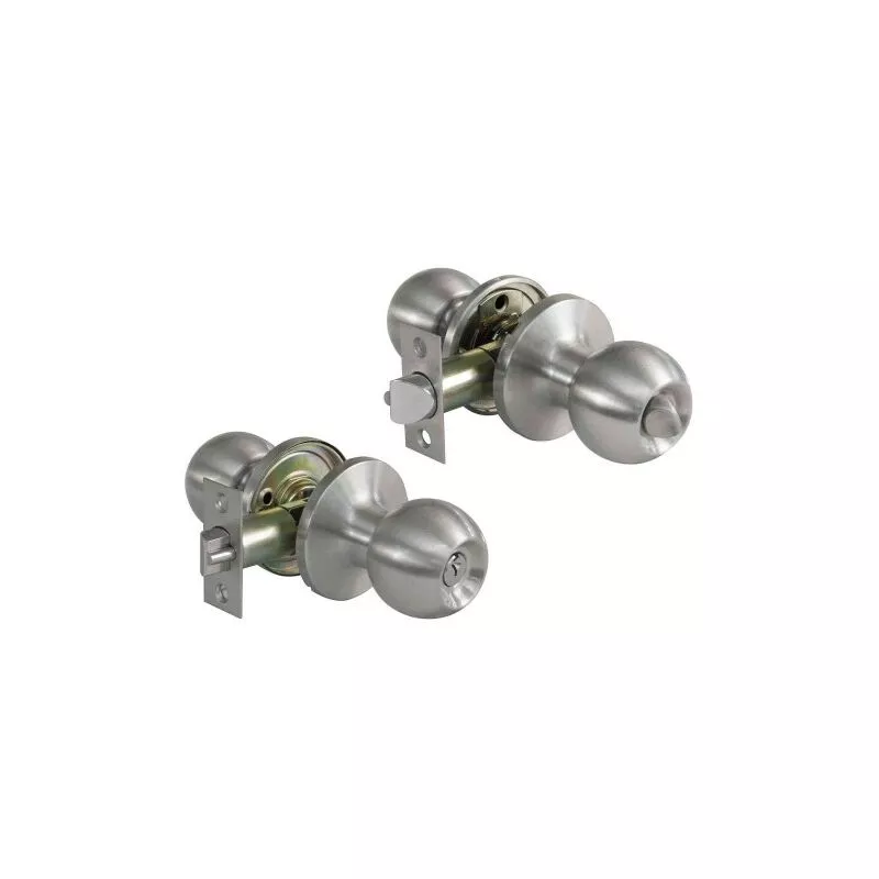 Pomo 610 Laton Cromado Mate (D) - Amig barato