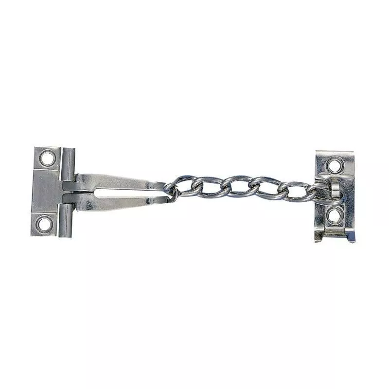Porta Cadena De Seguridad Extendido Para Puerta Color Niquel - Socona - C1al barato