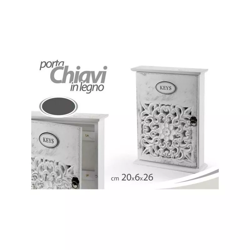 Puerta Cassatta Caja de pared Caja de pared 20 x 6 x 26 cm Decoro Keys 784712 barato