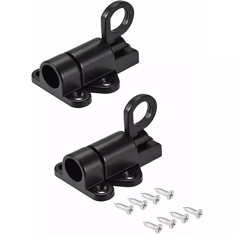 Qersta - Pestillo de puerta automático de 2 piezas