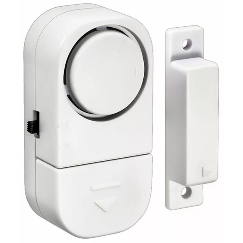 Qersta - Sistema de alarma de seguridad para el hogar inalámbrico Sensores magnéticos autónomos Alarma antirrobo para puertas y ventanas barato