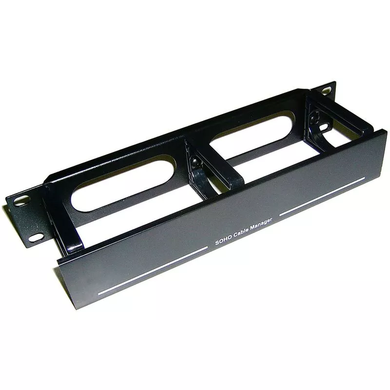 RackMatic - RackMatic TENRack Panel Gestión Cables 10 de 3 anillas con tapa barato