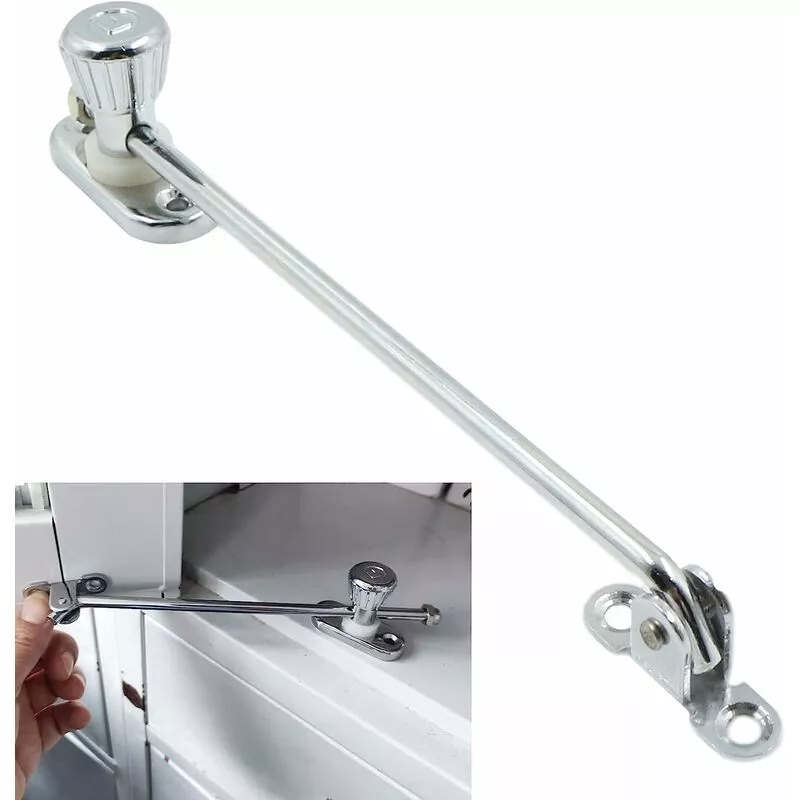 Restricciones de ventana Cerradura de seguridad con restrictor: apertura ajustable