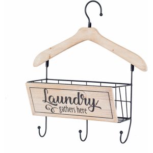 Signes Grimalt Cuelgallaves Adorno Pared Percha 3 Pomos Percheros Blanco 43x12x41cm 26985 - Blanco barato