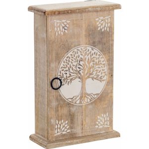 Signes Grimalt Llavero Adorno Pared Llavero Árbol Vida Cuelgallaves Marrón 8x18x28cm 28518 - Marrón barato