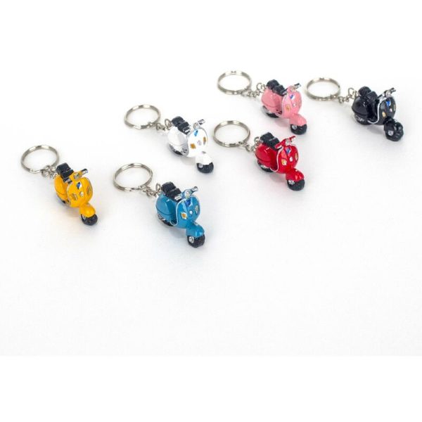 Signes Grimalt Llavero Regalo Llaveros Vespa Set 6 U Complementos Multicolor 2x4x3cm 58476 - Multicolor barato