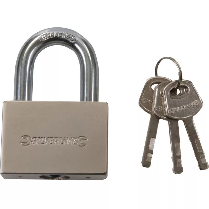 Silverline 327568 - Candado De Acero (60 Mm) barato