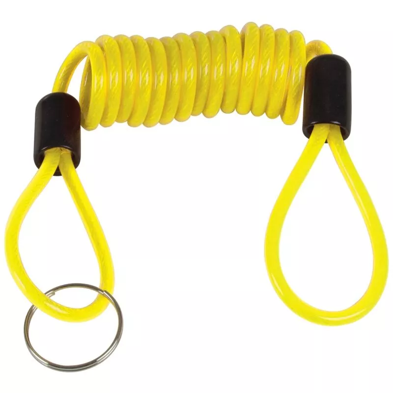 Silverline 955677 Cable Enrollado Para Candado De Moto 1.100 X 4 Mm barato