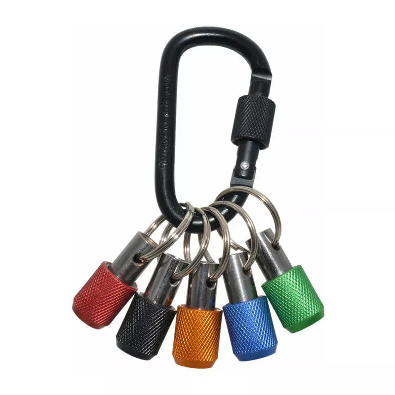 Soportes para puntas de destornillador de aleación de aluminio con vástago hexagonal de 1/4 pulgadas