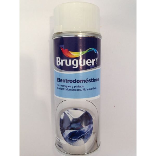 Spray Bruguer Electrodomesticos Blanco 400 Ml Barato