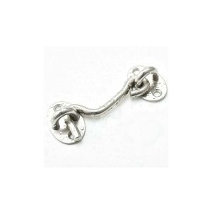 Storm Hooks Paquete de 2 Ganchos de cabina Sólido Grueso Acero inoxidable Heavy Duty Ojal Pestillo Puerta oscilante Soporte Reemplazo Jardín Puerta barato