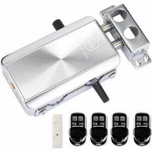 Tancyco - WiFi Smart Home Door Lock Kit Tuya / SmartLife Control remoto Keyless Entry Electronic Lock Sistema de control de acceso de cerrojo barato