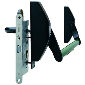 Tesa - Barra Antipanico Embutir 90Cm Negro/Verde 1970-908-Nv barato