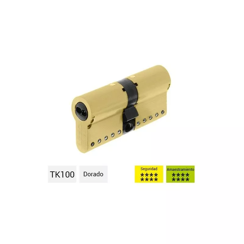 Tesa - Cilindro de Alta Seguridad Tk100 Níquel 35X35 - niquel barato
