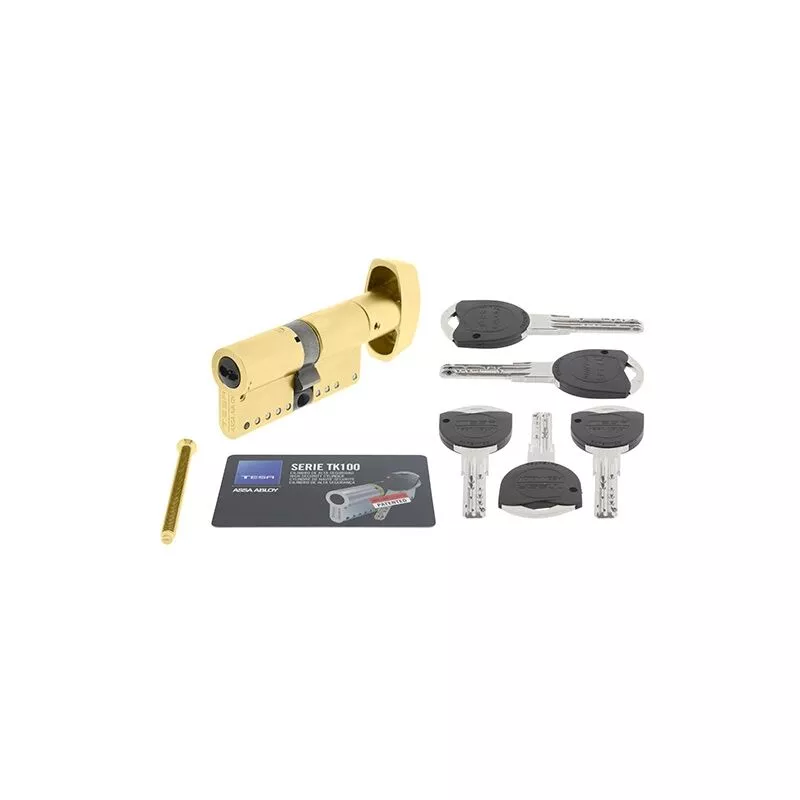 Tesa - Cilindro de alta seguridad bot�n 40 30 lat�n TK1B4030L barato