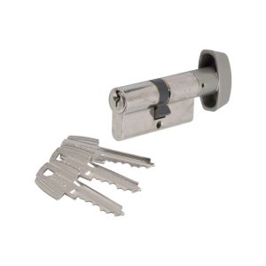 Tesa - Cilindro de pomo niquelado TE5 90mm - B45x45mm - 503B4545N barato