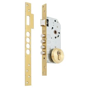 Tesa - cerradura emb.bulones R100B566C c/recto