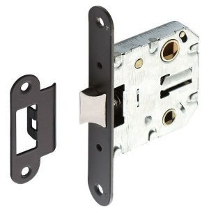 Tesa - picaporte unif.c/red 47/50mm 2004U negro reversible barato