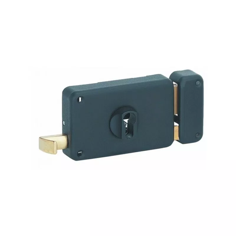 Thirard - Cerradura horizontal de superficie Tirador - Cilindro europeo - Derecho - 140x88 - 019766 barato