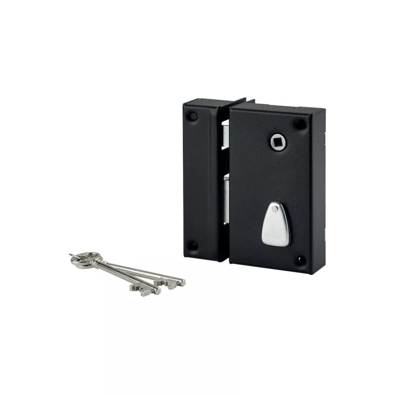 Thirard - Cerradura vertical 6 ranuras 130x75 mm Distancia central 70 con seguidor - Izquierda - 034120 barato