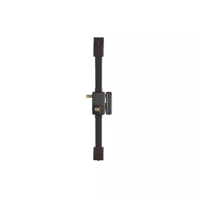 Thirard - Cerradura vertical Beluga Cilindro perfil europeo - 3 puntos - 75x130 - Tirando - Izquierda - marrón - 049420 barato