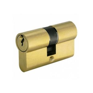 Trade Shop Traesio - Cilindro ovalado para insertar candado de 60 mm con llaves de bloqueo de bloqueo posterior barato