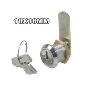 Trade Shop Traesio - Localización de cilindro casellar con cajones de tornillo 18x16 mm con 2 teclas barato