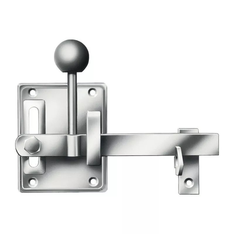 Trampa para puerta de jardín tipo 1 H100xAn80xS2mm azul galvanizado derecha / izquierda con gancho de pestillo VORMANN barato