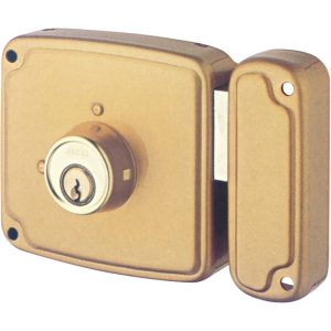 Ucem - Cerradura sobreponer 4124 hb - 12 cm - Derecha barato
