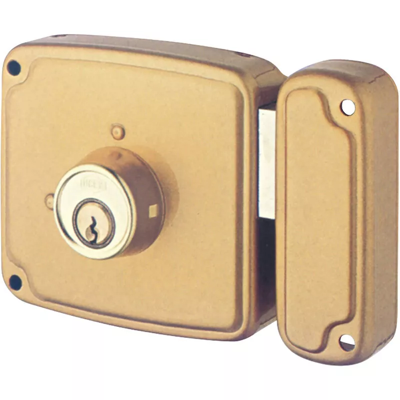 Ucem - Cerradura sobreponer 4124 hb - 12 cm - Izquierda barato